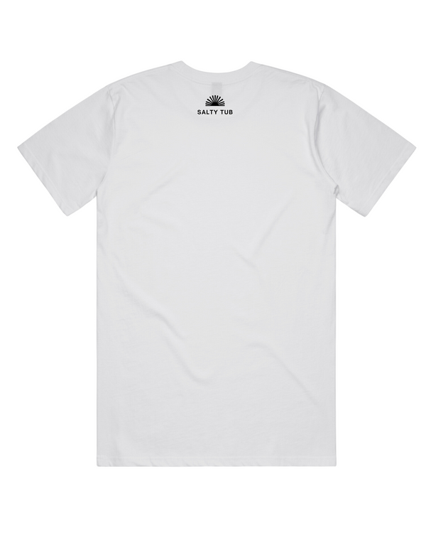 I Heart Soaking T-Shirt in White - SaltyTubCo