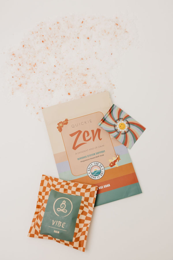 Zen Quickie - Nervous System Support Soak | Salty Tub - SaltyTubCo