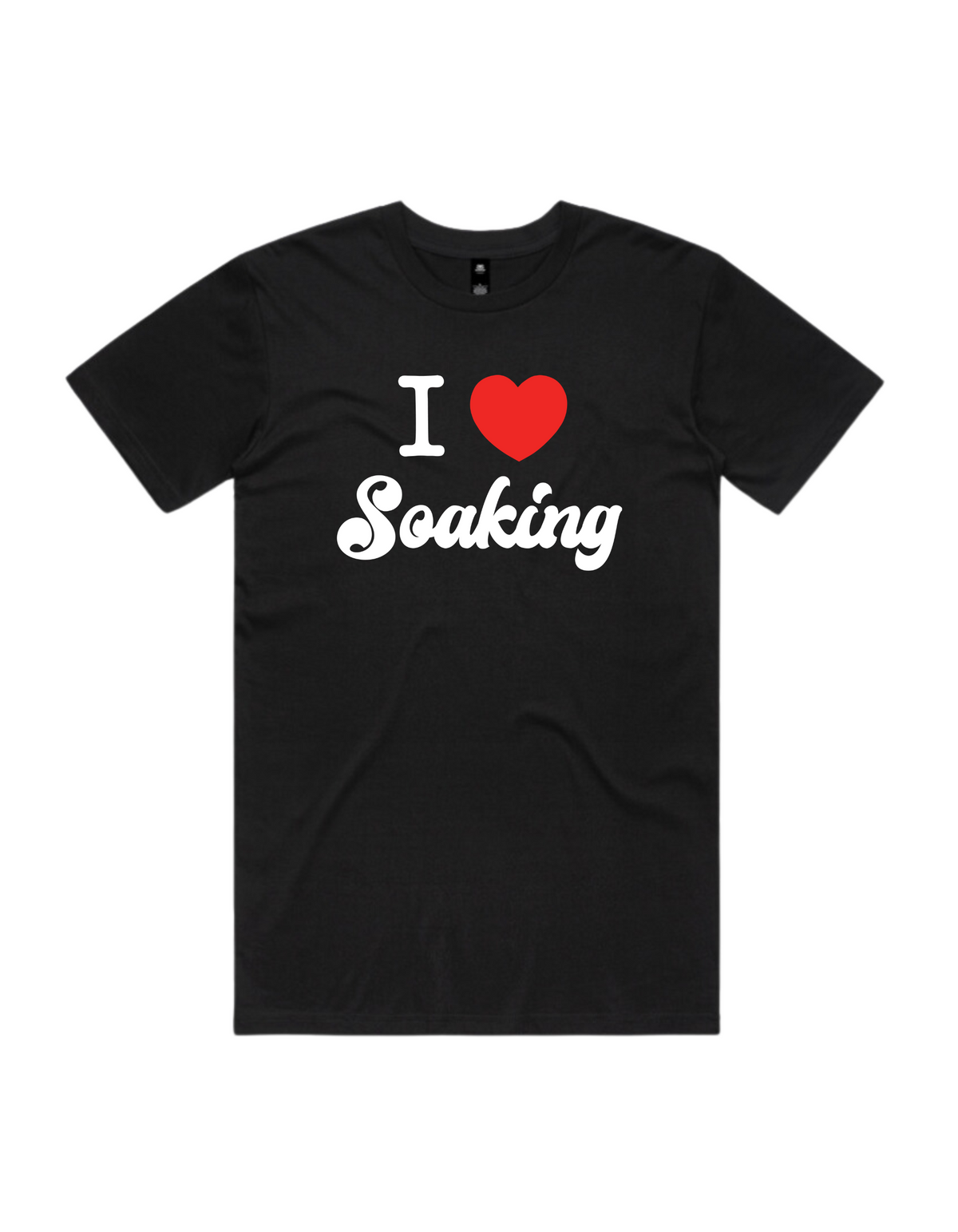 I Heart Soaking T-Shirt in Black