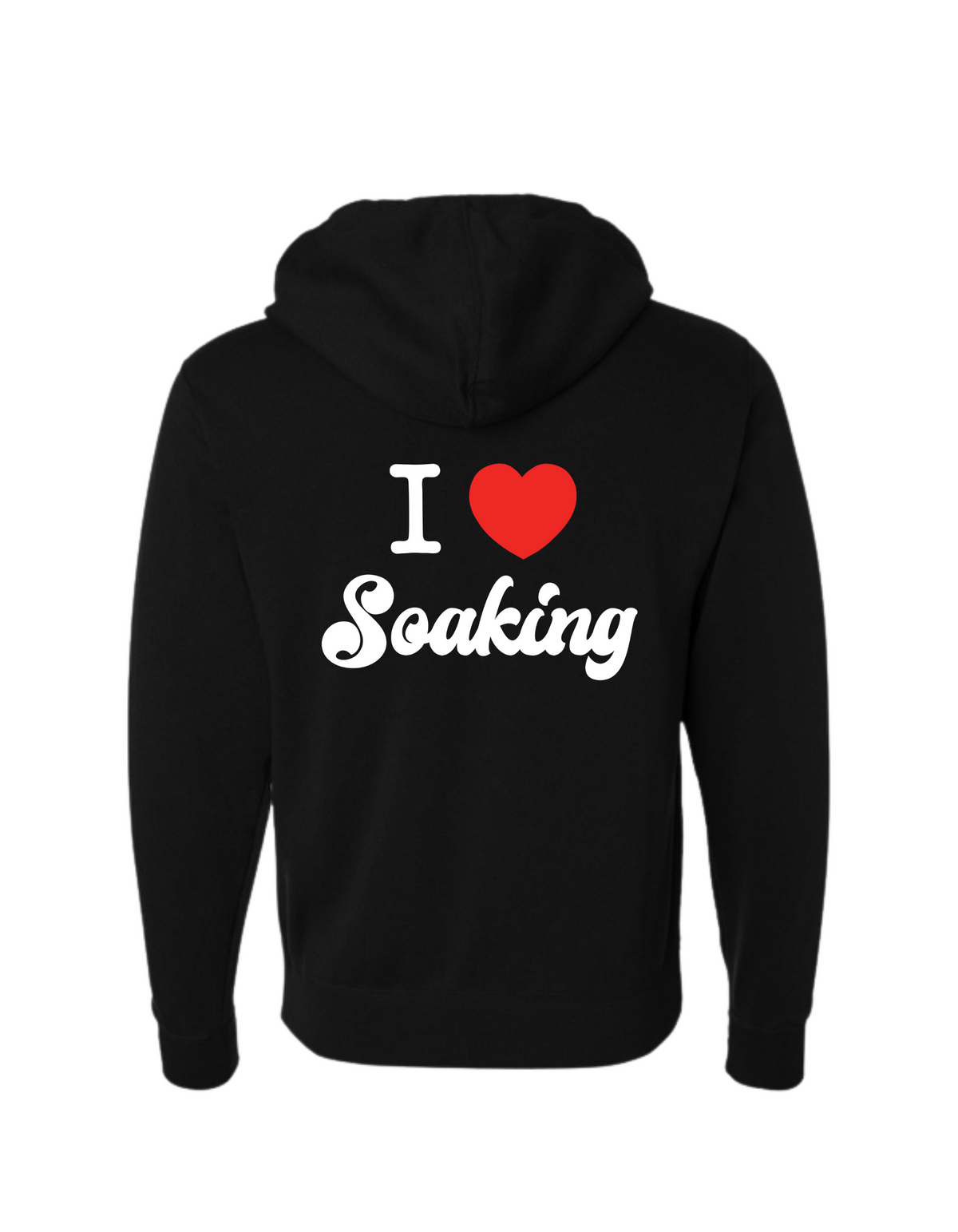 I Heart Soaking Hoodie in Black