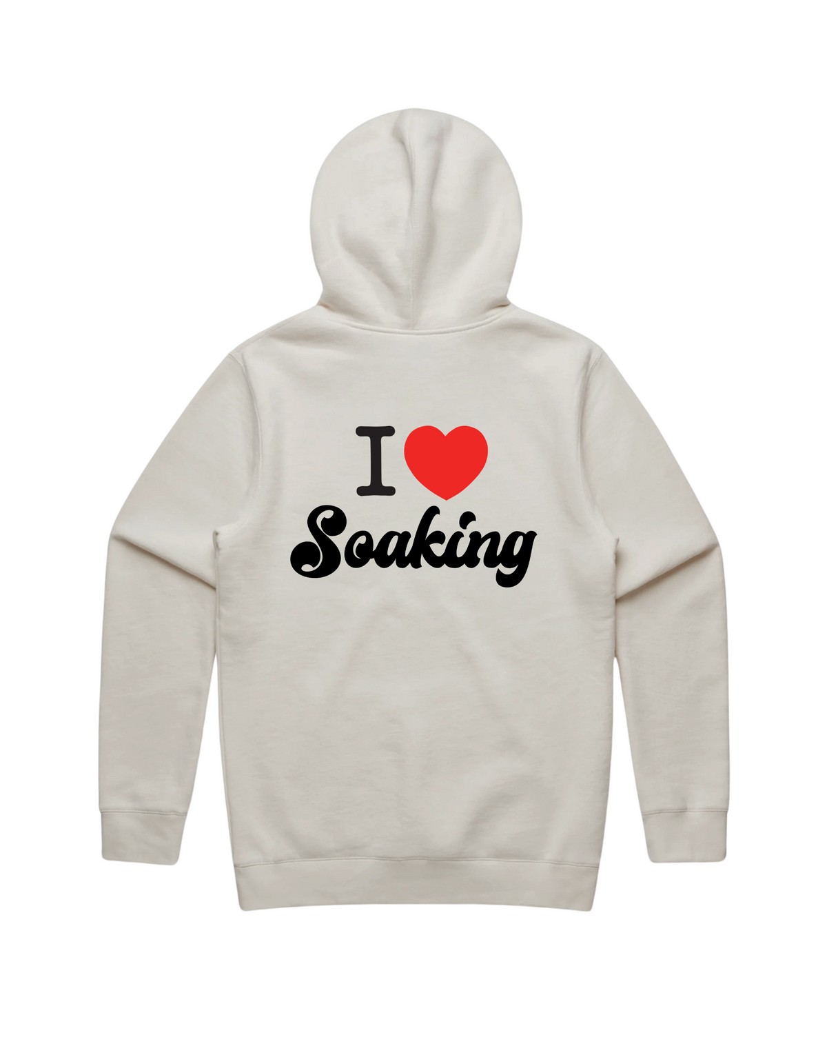 I Heart Soaking Hoodie in Ivory