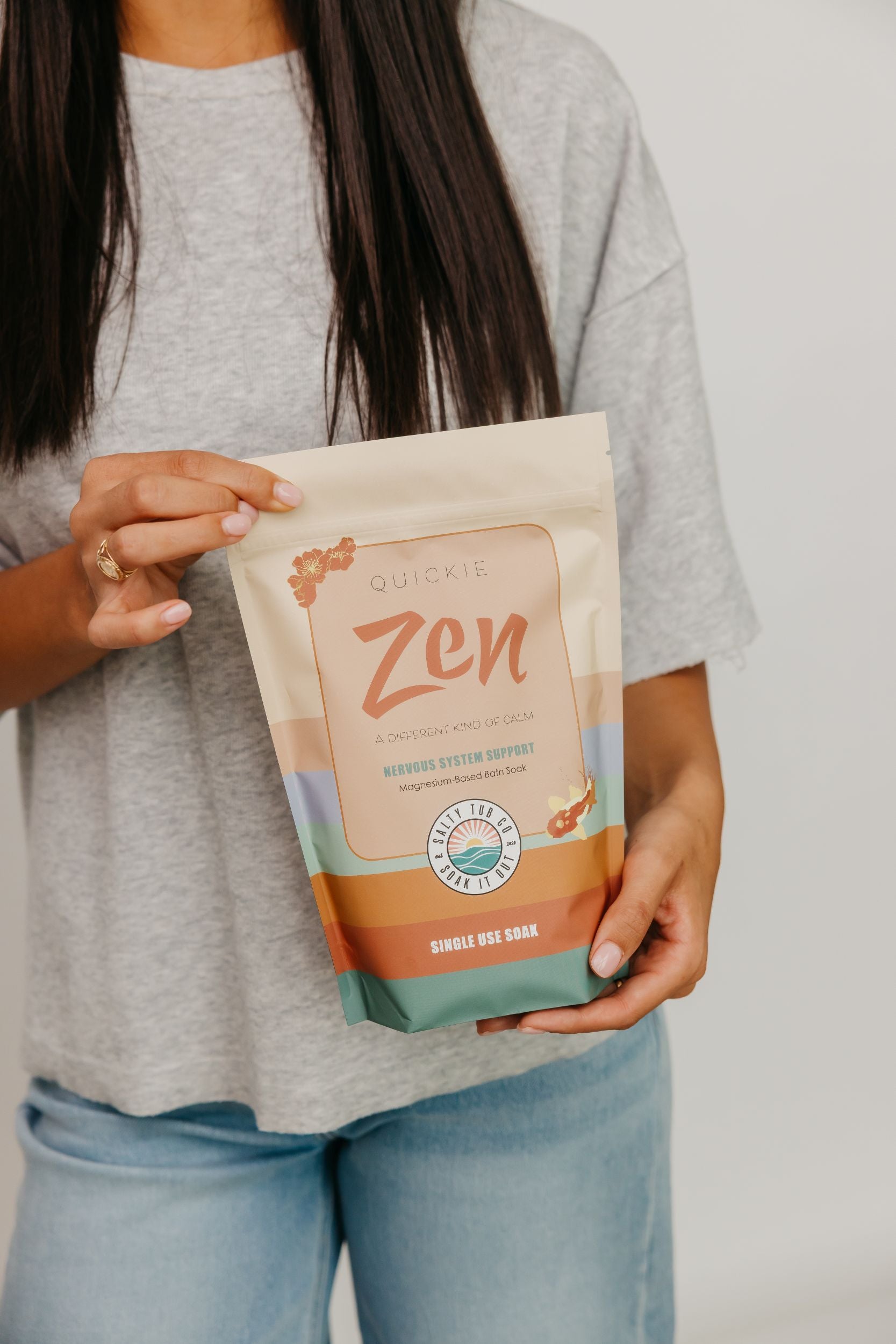 Zen Quickie - Nervous System Support Soak | Salty Tub - SaltyTubCo