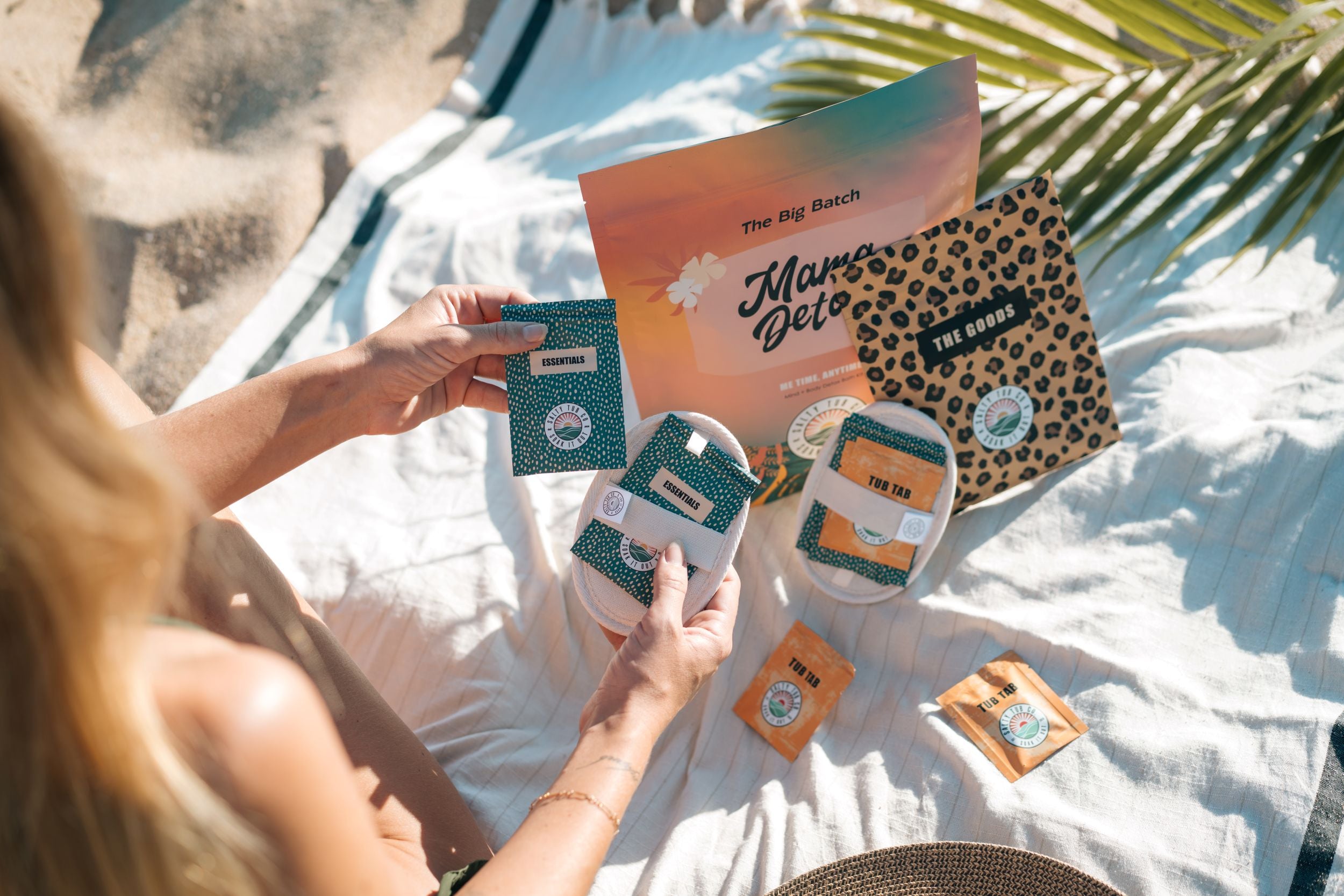 Mama Detox Big Batch Bath Kit for Relaxation | Salty Tub Co